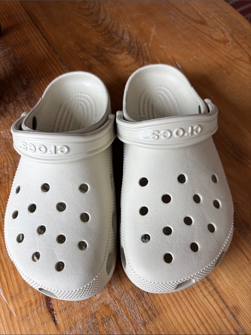 CROCS Lightweight Clog in Off-White